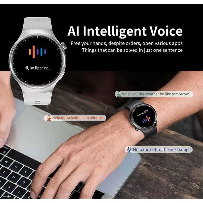 Watch 4 Pro Suit Smart Watch (8-in-1 Set) Multi-Strap Combo Set Hot Sale UNISEX Watch Wireless Magnetic Charging 7 Straps BT Connection Call, Heart Rate Sleep Monitoring Android & iPhone Compatible