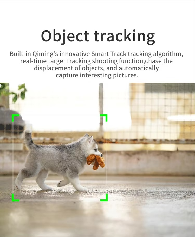 Universal AI 360 Degree Rotation Auto Object Tracking Smartphone Holder for Making Photo and Video Vlog Shooting. AI Auto Face Tracking Robot Cameraman for Live Vlog Video Recording