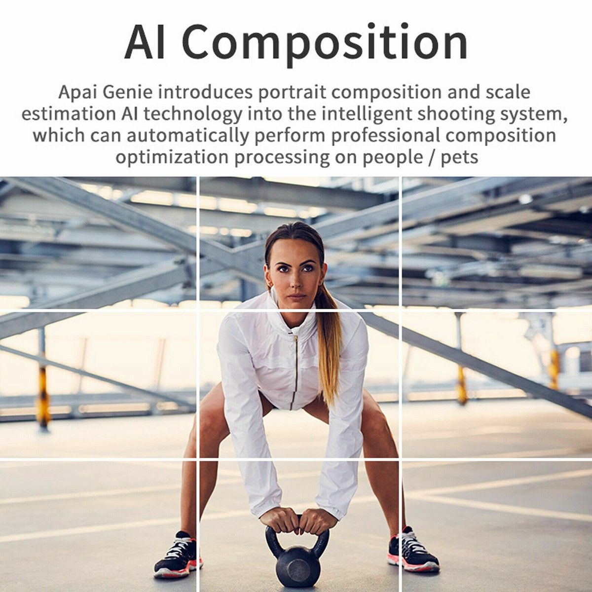 Universal AI 360 Degree Rotation Auto Object Tracking Smartphone Holder for Making Photo and Video Vlog Shooting. AI Auto Face Tracking Robot Cameraman for Live Vlog Video Recording