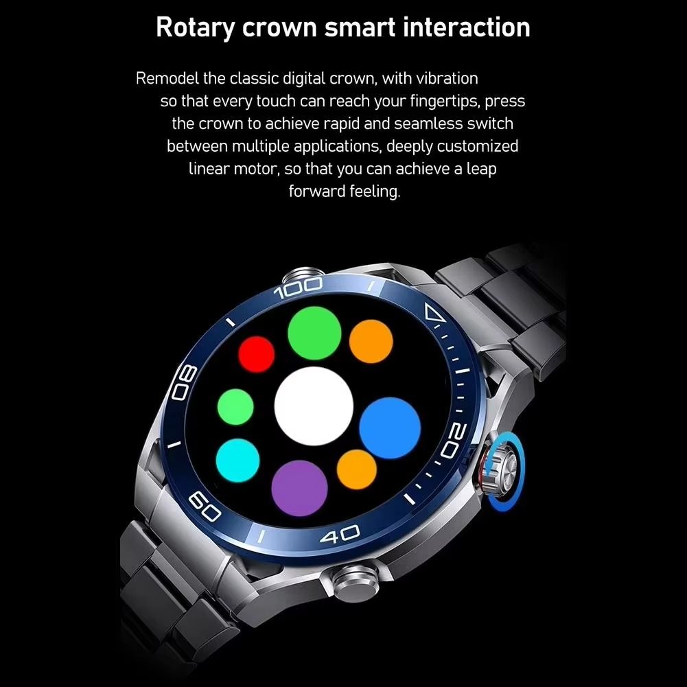 W&O Little Star X5 Pro Max Smartwatch High Quality High Definition Waterproof IOS/Android Compatible Smart Watch with GPS Fitness Tracker & Compass Amoled Display