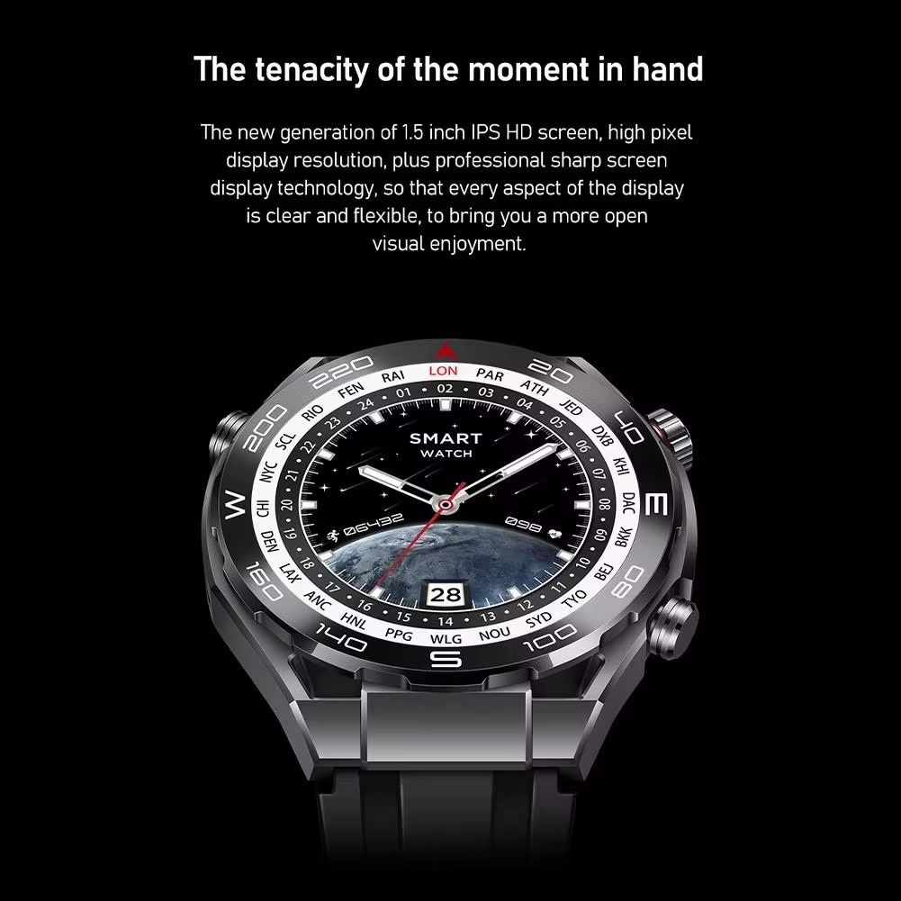 W&O Little Star X5 Pro Max Smartwatch High Quality High Definition Waterproof IOS/Android Compatible Smart Watch with GPS Fitness Tracker & Compass Amoled Display