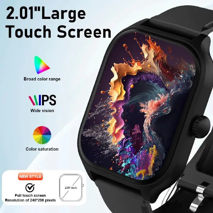 NEW H9 Pro Max Full-Screen Smart Watch Series BT Calls Heart Rate Wireless Charger Men and Women Sport Fitness H9 Smart Wearable Fitness tracker Smartwatch for IOS and Android