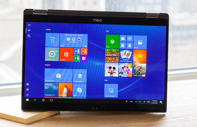 Dell  Latitude 7390 2-in-1 Refurbished laptop, x360 Convertible, 8th Generation Intel Core i5, 8GB RAM 256GB SSD, 13.3" Full HD (1920 x 1080) Touch Screen