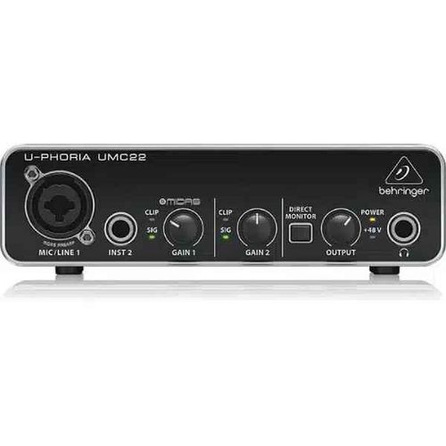 Behringer UMC22 USB AUDIO INTERFACE