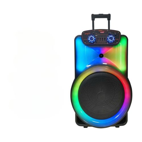 Premier RECHARGEABLE TROLLEY SPEAKER WITH LED LIGHTS