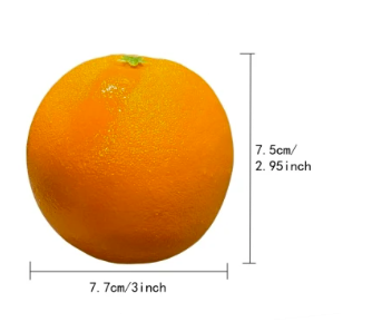 Artificial Orange DIY Artificial Fruits Plastic Fake Fruit For Christmas Home Wedding Photography Decoration