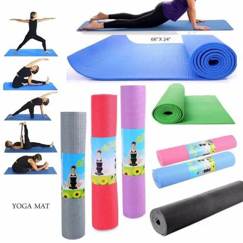 8mm Thick Yoga Mat Non-Slip Exercise Mat with Extra Cushioning for Yoga, Pilates, Stretching, Home Workouts & Gym Training