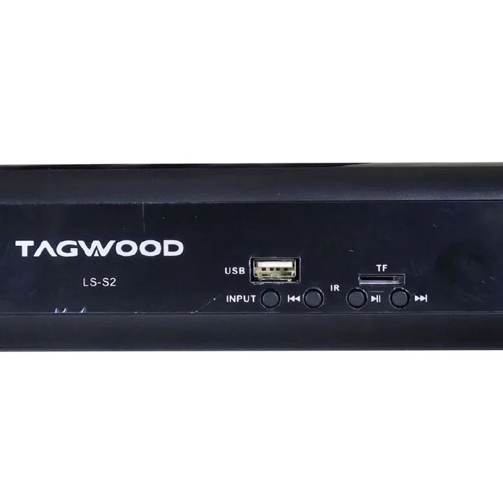 Tagwood 12000W 2.1CH Multimedia Bluetooth Woofer Speaker System Subwoofer Soundbar BT/USB/SD/FM AC/DC System Soundbar with Remote Control S2 Speaker bass