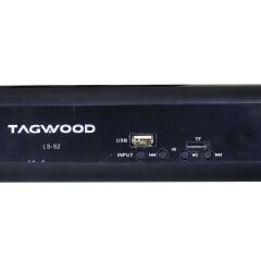 Tagwood 12000W 2.1CH Multimedia Bluetooth Woofer Speaker System Subwoofer Soundbar BT/USB/SD/FM AC/DC System Soundbar with Remote Control S2 Speaker bass