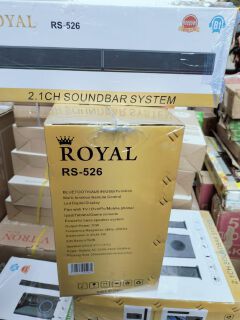 ROYAL RS-526 2.1CH Soundbar System