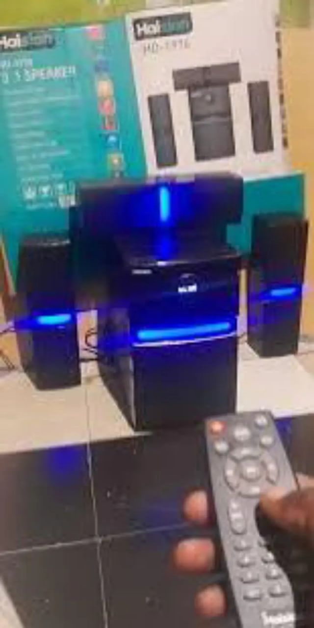 Haision HD-1976 3.1CH Multimedia Bluetooth Sub- Woofer Speaker System BT/USB/SD/FM with Remote Control