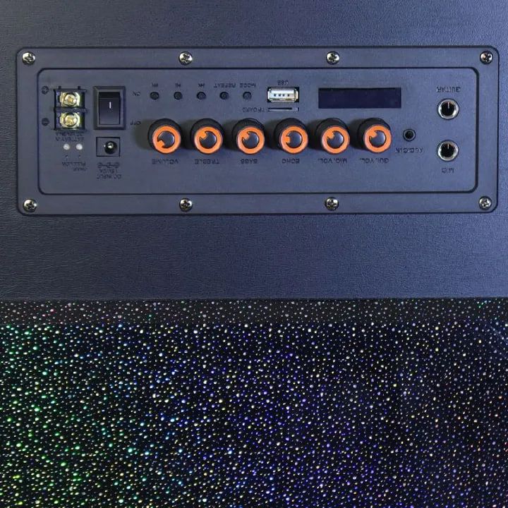 TAGWOOD LTS-10B Outdoor Subwoofer Speaker with Bluetooth, FM Radio, Free Wireless Microphone Woofer