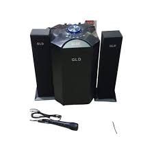 GLD 2.1 CH SUB WOOFER HOME THEATRE SPEAKER SYSTEM-USB/BLUETOOTH/FM-MIC