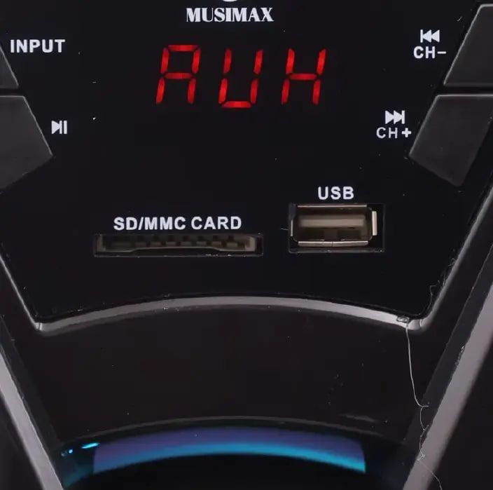 MUSIMAX 3.1CH X-Base LM-1105 Woofer HI-FI BT Speaker Systems AC/DC Subwoofer Home Audio System 3000W with Remote Control Bluetooth FM USB SD