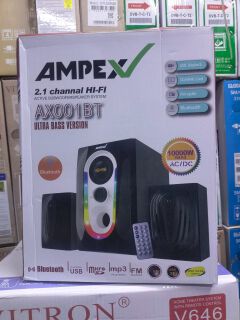 Ampex Multimedia Speaker System AX002BT