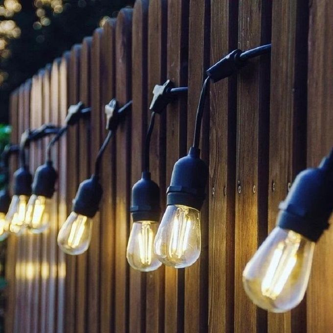Solar Light 10 Bulbs fairy Light Waterproof String Lights - 7meters