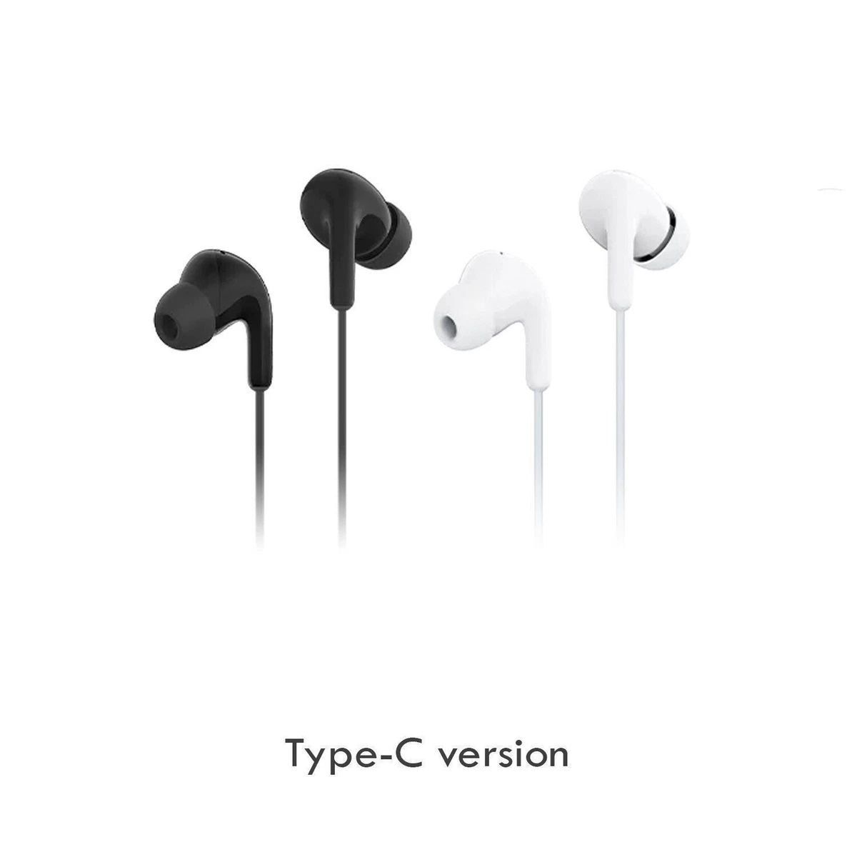 Xiaomi USB-C Earphones Wired Type-C In-Ear Headphones with Built-in Microphone Noise Reducing Deep Bass High Clarity Sound for Music Calls