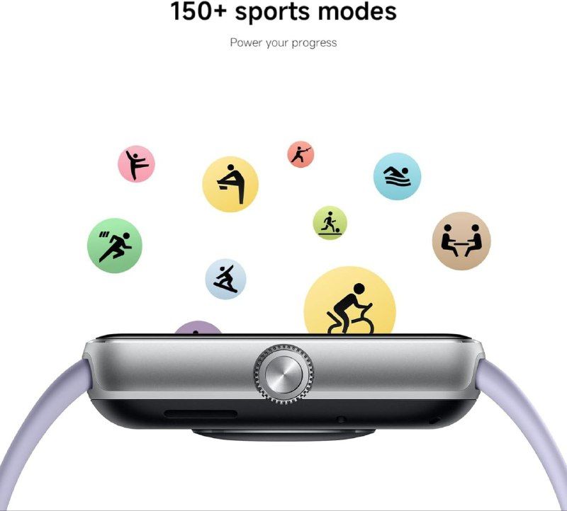 Xiaomi Redmi Watch 5 Smartwatch 2.02 Inch AMOLED Screen Bluetooth Calls 200+ Faces 20 Days Battery 150+ Workout Modes Heart Rate Blood Oxygen Sleep Monitor