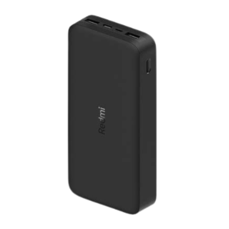 Xiaomi Redmi 20000mAh 18W Power Bank Fast Charging Original PD 3.0 QC 3.0 USB-C & Dual USB-A Portable Charger Long Lasting Battery for Phone Tablet Laptop