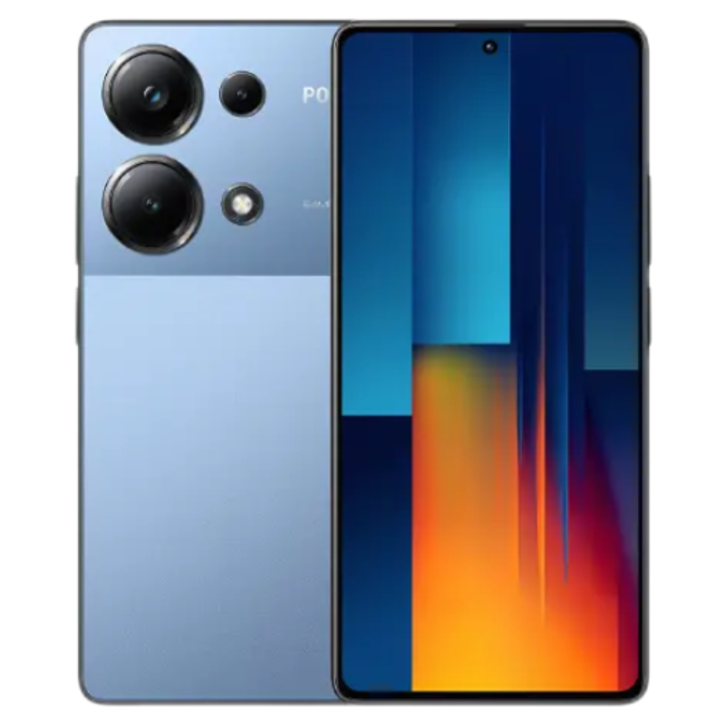 XIAOMI Poco M6 Pro 8GB RAM+256GB ROM 6.67" 120Hz AMOLED Display 64MP Camera IP54 Dust and Water-Resistant Fingerprint Unlock 5000mAh Battery 67W Fast Charge Smart Phones