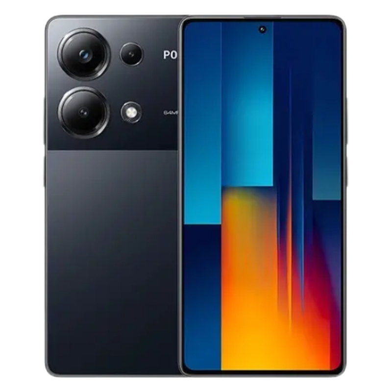 XIAOMI Poco M6 Pro 8GB RAM+256GB ROM 6.67" 120Hz AMOLED Display 64MP Camera IP54 Dust and Water-Resistant Fingerprint Unlock 5000mAh Battery 67W Fast Charge Smart Phones