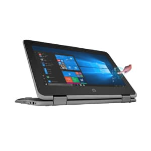 (Free Mouse) Touchscreen  Refurbished HP Probook 11 G6 Intel Core i5 10th Gen X360 8GB RAM 128GB SSD 12.5 Inch Refurbished Laptops Computers Notebook with Windows and Microsoft Office Installed