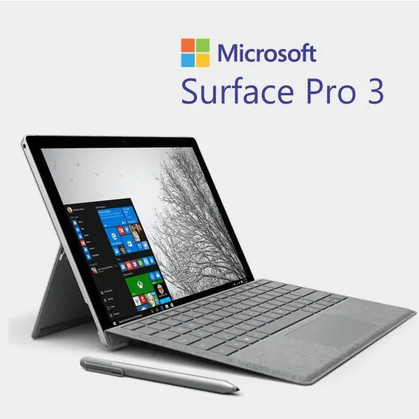 Touchscreen Refurbished Microsoft HP surface pro 3 Intel core i5 6th gen 4gb Ram 128gb ssd Refurbished Laptops Computer Notebook Detachable  2-in-1 Laptop device windows 10