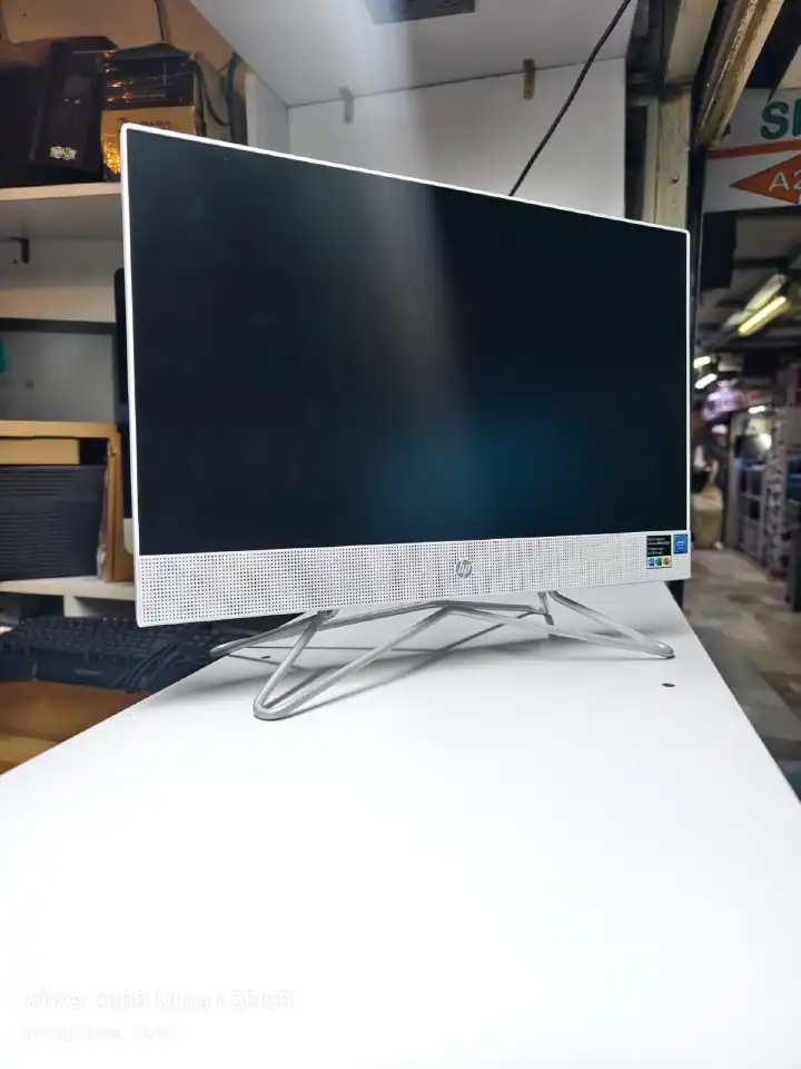 HP All In One 22CELERON-N300 11TH GENERATION 8GB 256GB SSD 21.5 inch NON-TOUCH SHARED DOS White