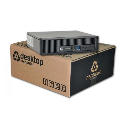 Refurbished MINI HP EliteDesk 800 G1 Intel Core i5 4th Gen 3.2Ghz 8GB RAM 500GB HDD Windows 10 Pro Desktop