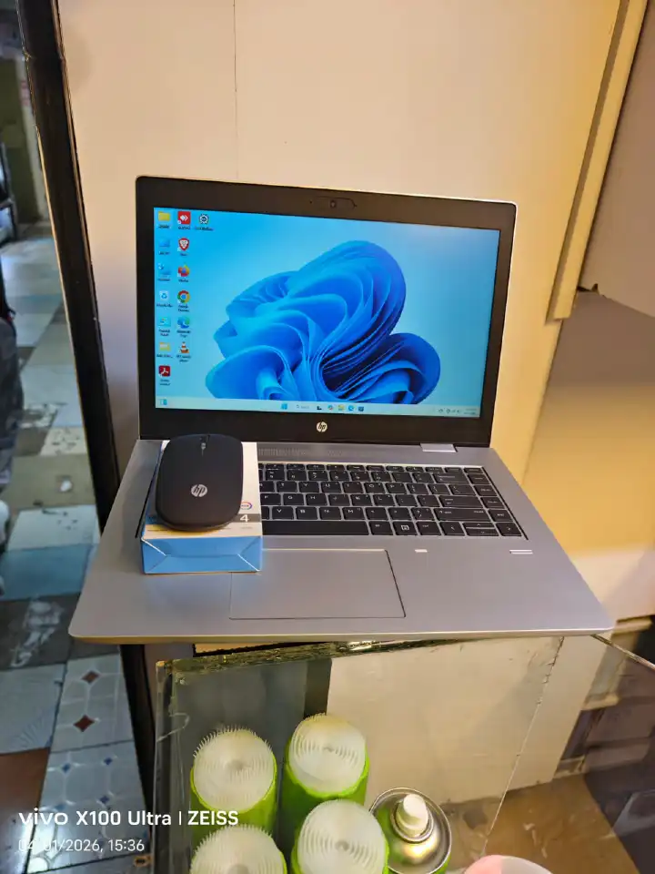 HP Refurbished ProBook 645 G4 AMD Ryzen 3 Pro 2700U 8GB RAM 256GB SSD 14 inch FHD + 1GB AMD Radeon Ve ga 10 Graphics Windows 11 Pro MS Office Slim Laptop free wireless recheargable mouse