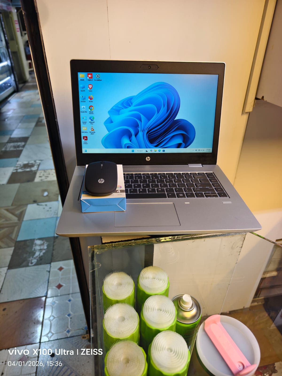 HP Refurbished ProBook 645 G4 AMD Ryzen 3 Pro 2700U 8GB RAM 256GB SSD 14 inch FHD + 1GB AMD Radeon Ve ga 10 Graphics Windows 11 Pro MS Office Slim Laptop free wireless recheargable mouse