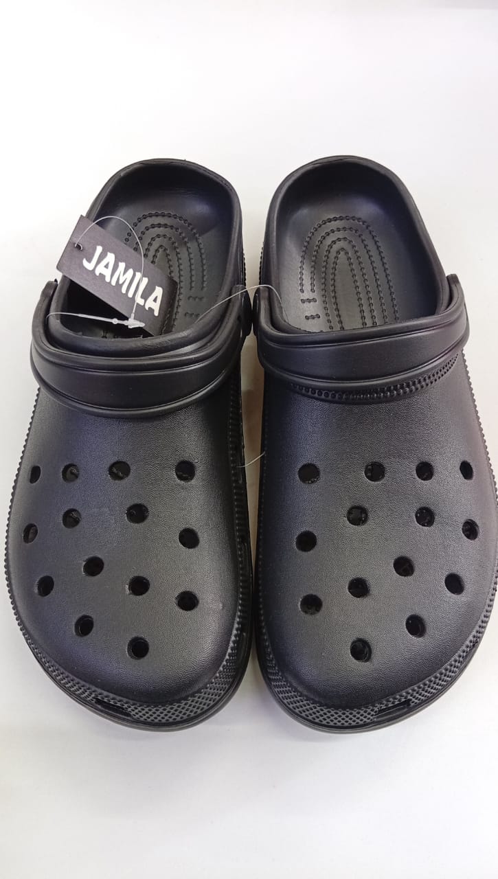 Jamila Unisex Slip-On Crocs – Lightweight, Breathable, Waterproof Casual Shoes for Men & Women, Sizes 40–45