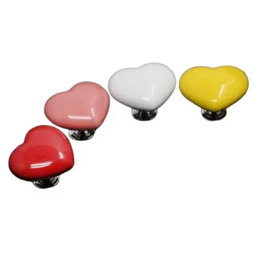 Heart Shape Toilet Presser Love Toilet Press Button Bathroom Water Tank Buttons Push Switch Bathing Room Decor Nail Protector