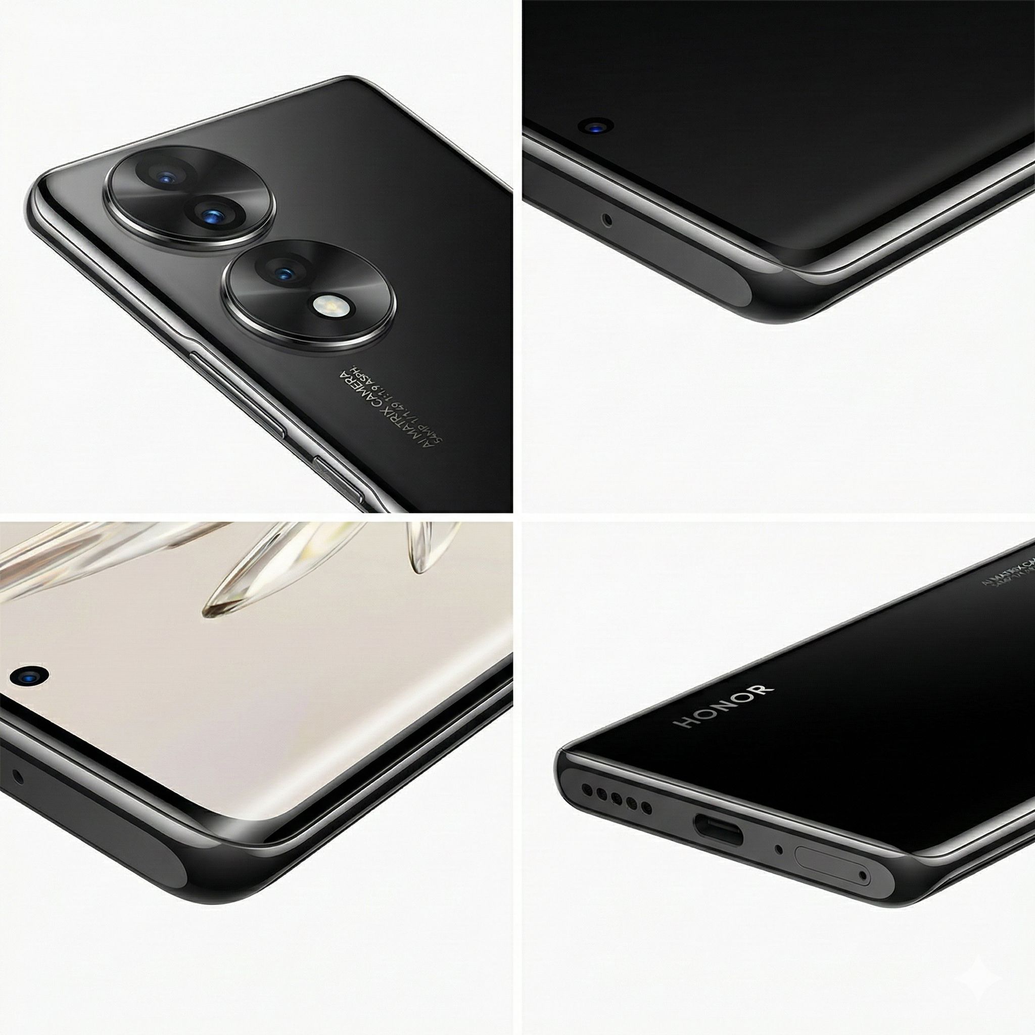 Refurbished HONOR 70 5G Smartphone | 12GB+256GB | 54MP IMX800 Super Sensing Camera | 6.67" 120Hz Curved OLED Screen | 66W SuperCharge | Google Play Supported (Grade A)