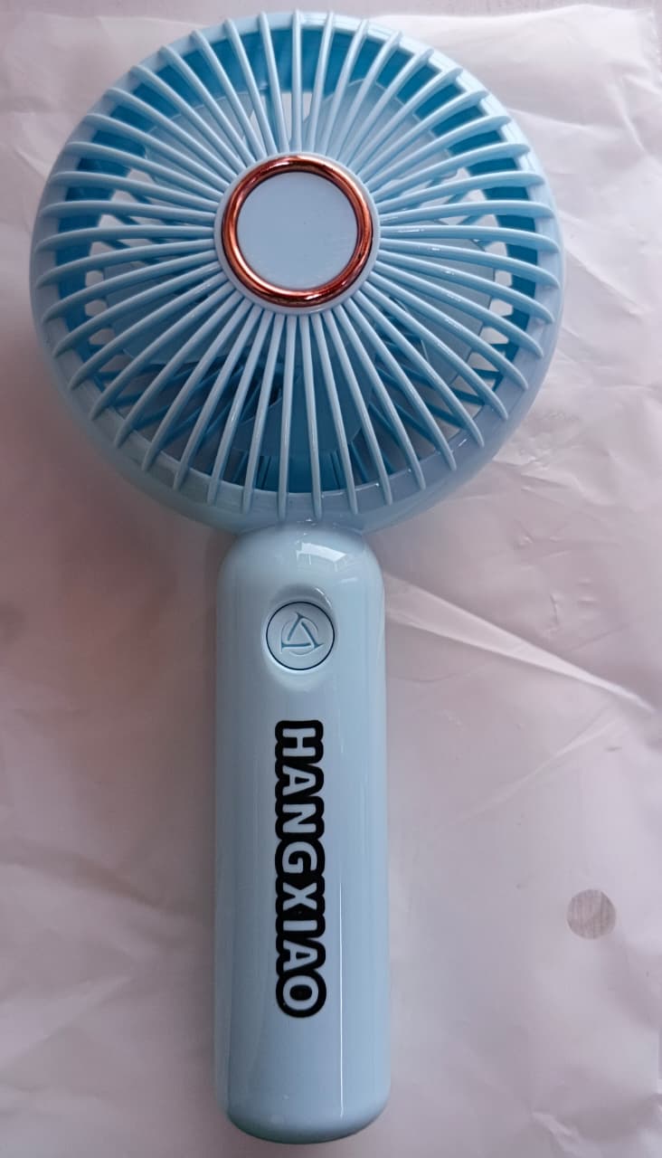 portable pocket fan with controlling button to control the strength of fan
