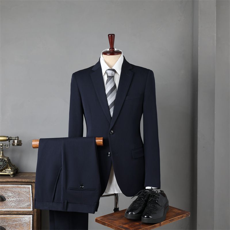 Luxury Men's Suit Set Multi-purpose Casual Business Formal Suit Wedding Groom & Groomsmen Outfit Professional Office Wear for White-collars