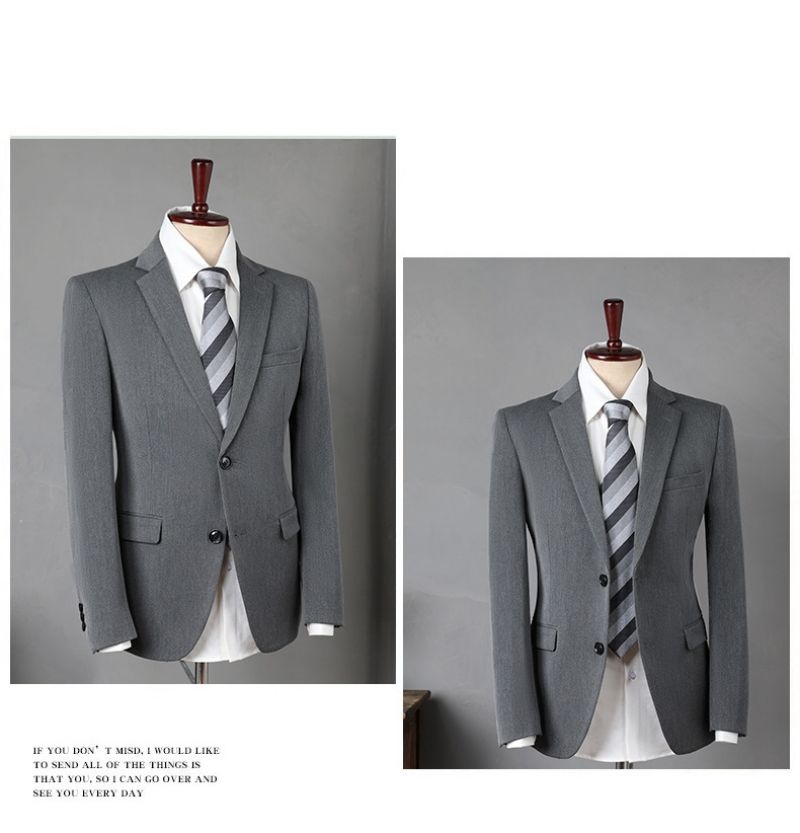 Luxury Men's Suit Set Multi-purpose Casual Business Formal Suit Wedding Groom & Groomsmen Outfit Professional Office Wear for White-collars