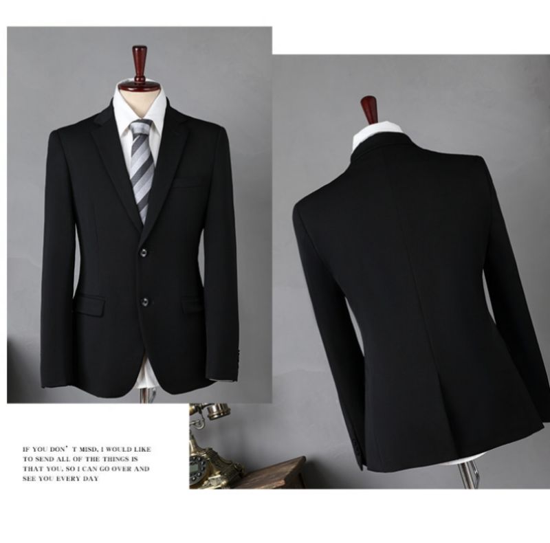 Luxury Men's Suit Set Multi-purpose Casual Business Formal Suit Wedding Groom & Groomsmen Outfit Professional Office Wear for White-collars