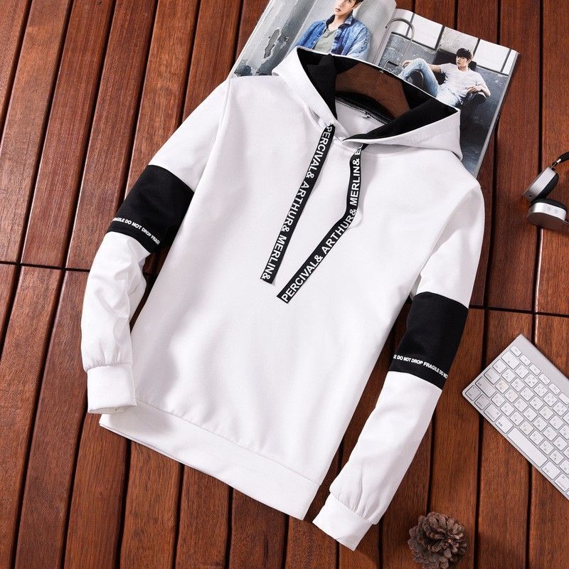 New Arrival Premium High-End Men's Casual Set Spring & Autumn Thin Style Streetwear Brand Sports Trendy Handsome Sweatshirt & Jacket Complete Two-Piece Outfit for Men