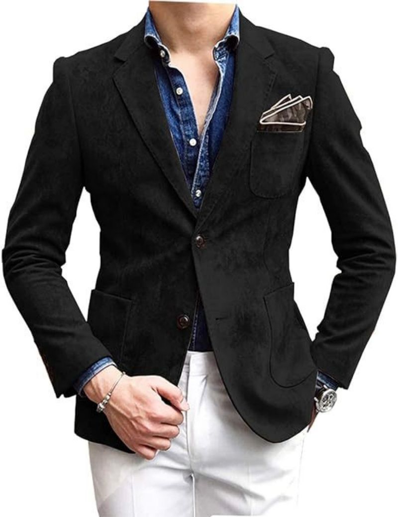 New Arrival High-End Fashion Men's Casual Suit Blazer Plus Size Business Formal Smart Casual Versatile Tailored Suit Jacket