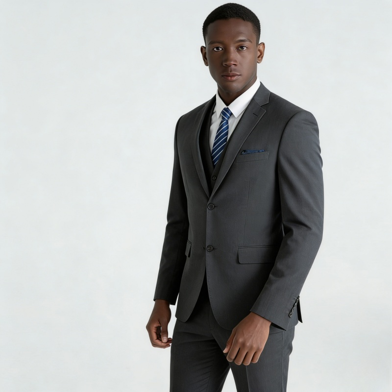 High-End Men's Suit Set Luxury Business Casual Formal Wear Complete Suit For Men Wedding Banquet Best Man Outfit Non-Iron