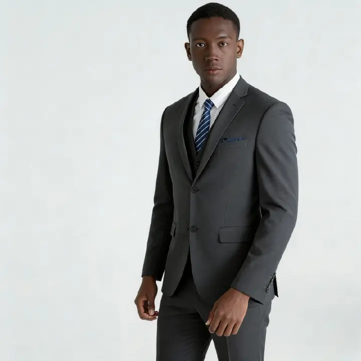 High-End Men's Suit Set Luxury Business Casual Formal Wear Complete Suit For Men Wedding Banquet Best Man Outfit Non-Iron