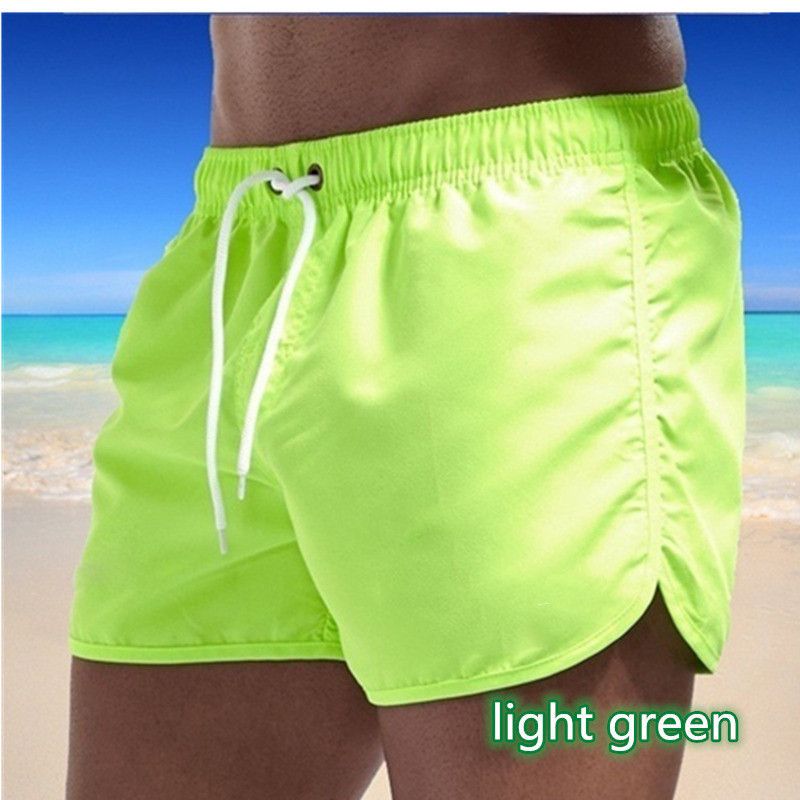 Men's New Mesh Breathable Sports Shorts Quick Dry Running Shorts Summer Thin Fitness Training Beach Pants