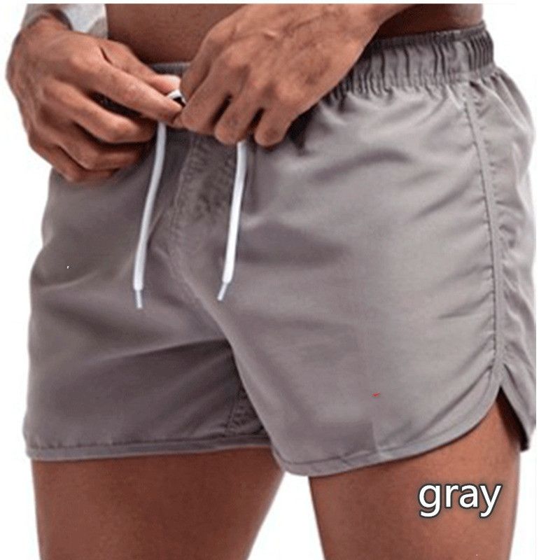 Men's New Mesh Breathable Sports Shorts Quick Dry Running Shorts Summer Thin Fitness Training Beach Pants