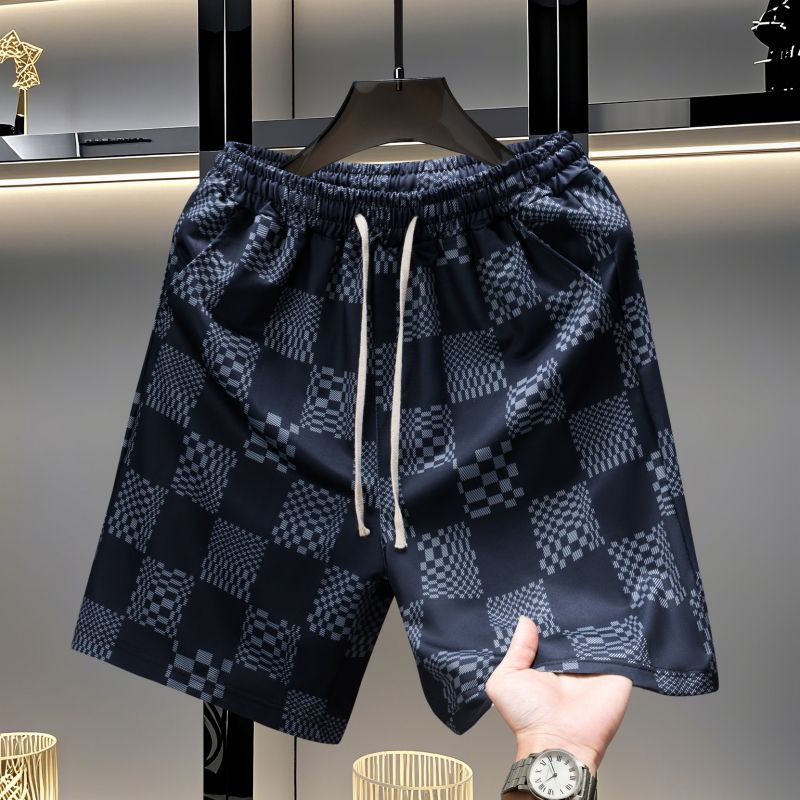 Premium Summer Casual Shorts for Men Trendy & Versatile Knee-Length Shorts Loose Oversized Plus Size Beach Shorts