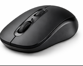 Microkingdom E9 Wireless Mouse  2.4GHz Wireless Optical Mouse with Micro-Precise Tracking, Ergonomic Contoured Design, Plug & Play USB Receiver, Compatible with Windows, Mac & Linux