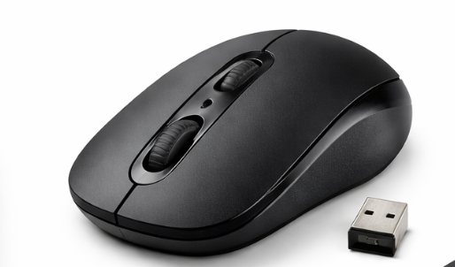 Microkingdom E9 Wireless Mouse  2.4GHz Wireless Optical Mouse with Micro-Precise Tracking, Ergonomic Contoured Design, Plug & Play USB Receiver, Compatible with Windows, Mac & Linux