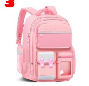 British Style,Academic Master School Bag Breathable Elementary Schoolbag Children 5~12 Years Old Backpack Fashion Spine Protection Boys Girls Book Backpack Suitable for Grade 2-8.
