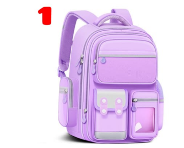 British Style,Academic Master School Bag Breathable Elementary Schoolbag Children 5~12 Years Old Backpack Fashion Spine Protection Boys Girls Book Backpack Suitable for Grade 2-8.