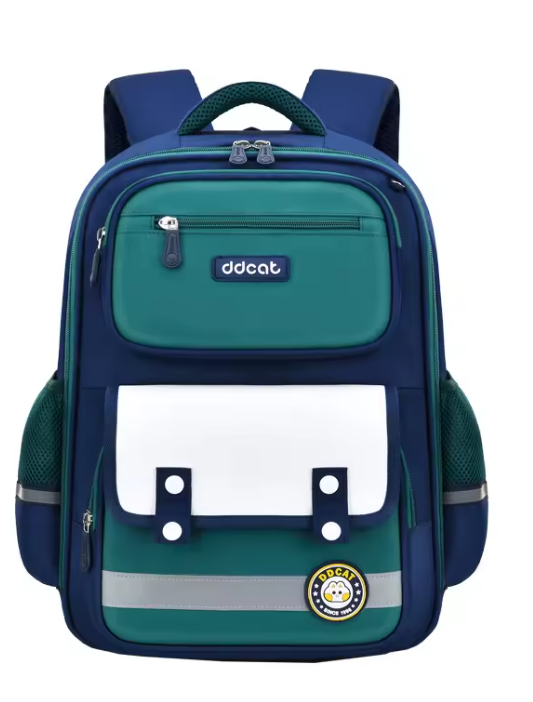 Heavy capacity  school bag Dingdang Cat Lightweight Expandable Waterproof Oxford Polyester Backpack Elementary School Children's Fashion Zipper For Grade 1-4